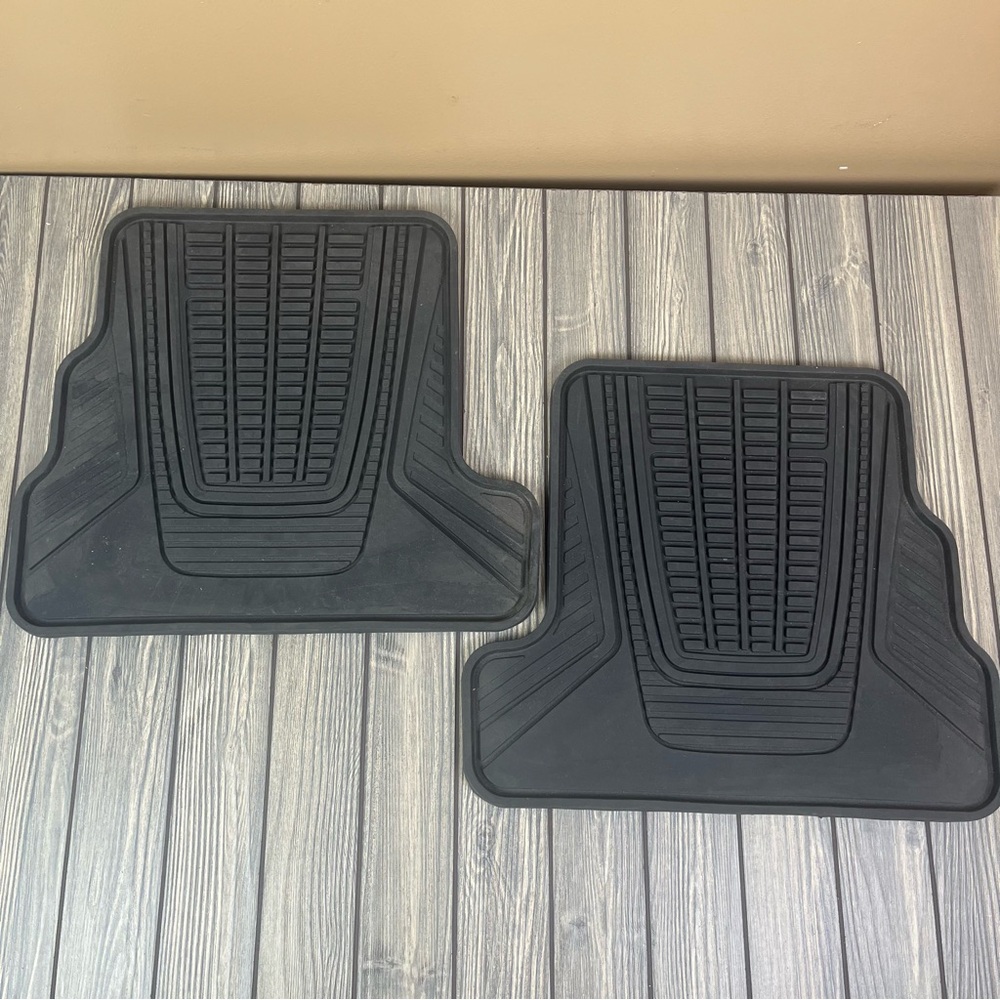 Ford Escape Black Car Rear Floor Mats